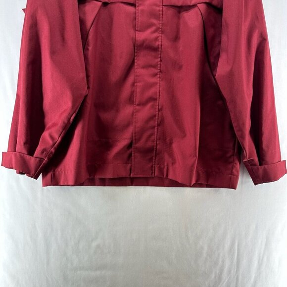 Timberland Jacket Mens Sz M Performance Weathergear Windbreaker Waterproof Red - Picture 5 of 12